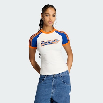 T-shirt 'City' ADIDAS ORIGINALS en blanc : devant