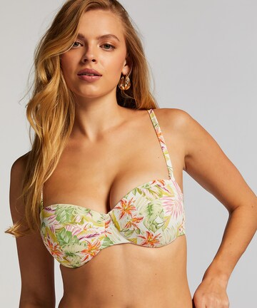 Hunkemöller Bikinitop 'Tropics' in Beige