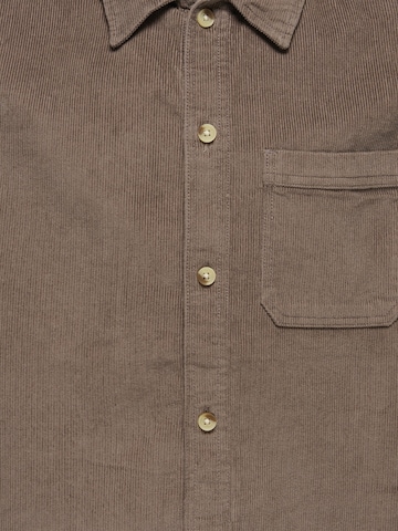 Only & Sons Junior Regular fit Πουκάμισο 'OSJALARIC' σε καφέ