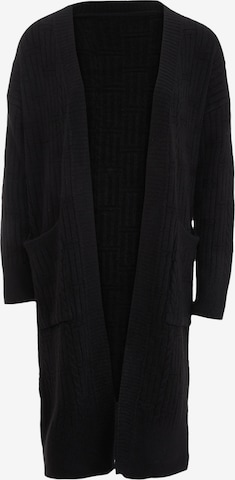 Cardigan Tanuna en noir : devant