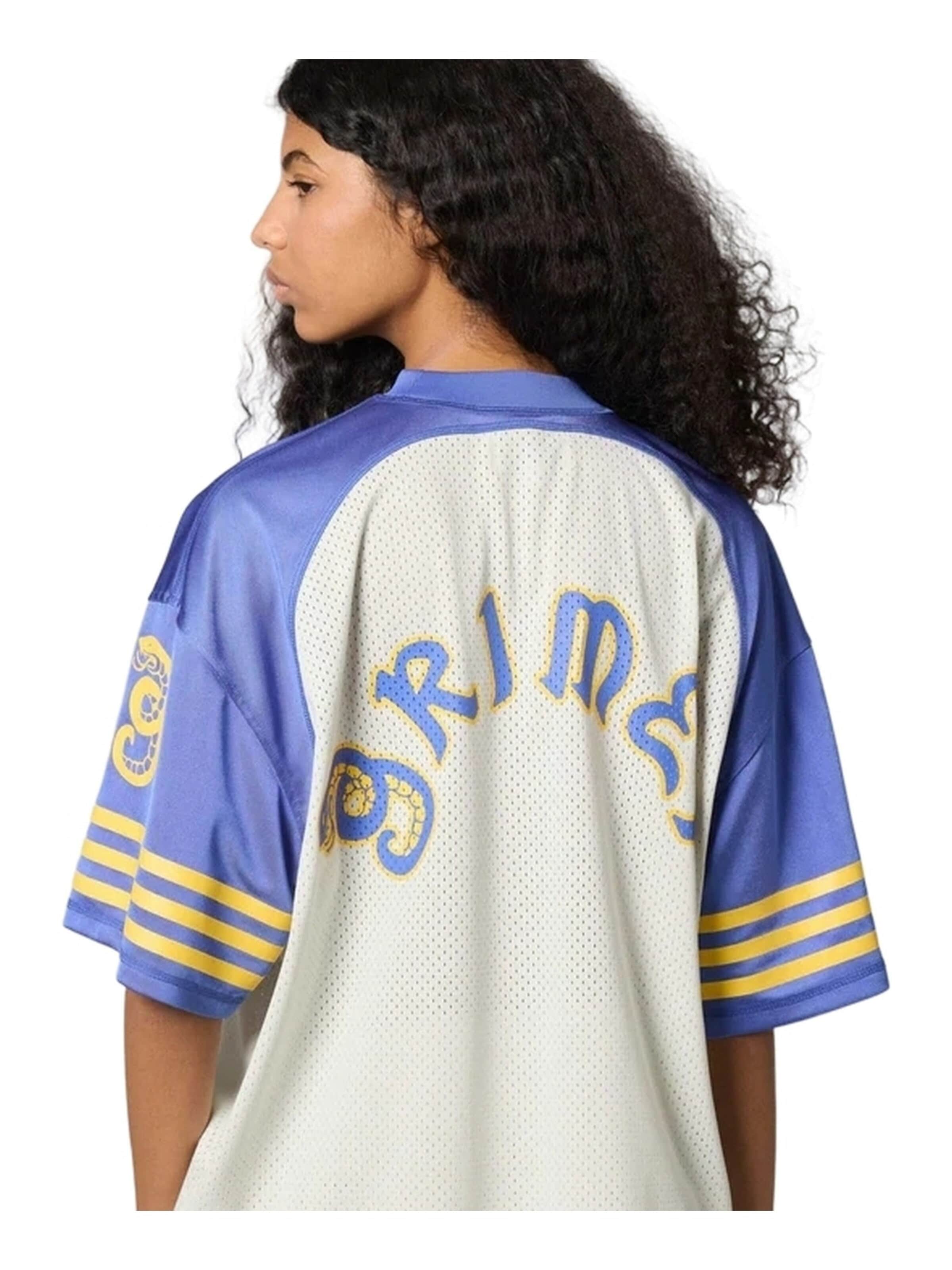 Grimey - Camisa 'Camiseta grimey gris droppin science mesh boxy football jersey' em cinzento