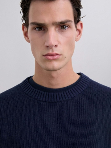 Scalpers Pullover in Blau