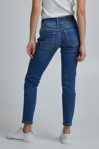 PULZ Jeans Regular Jeans 'PZSUZY' in Blau