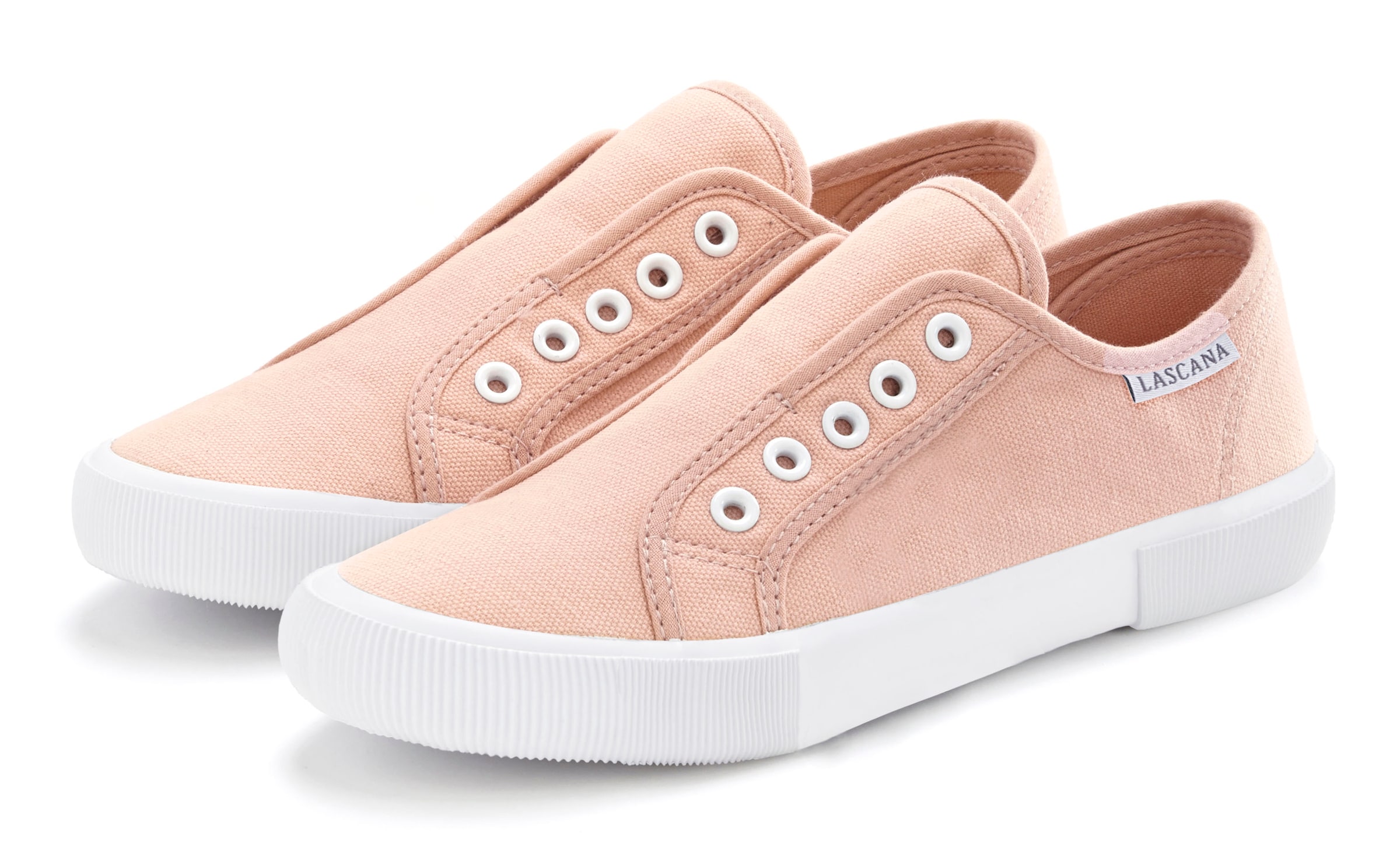 LASCANA Slip On i pink: forside