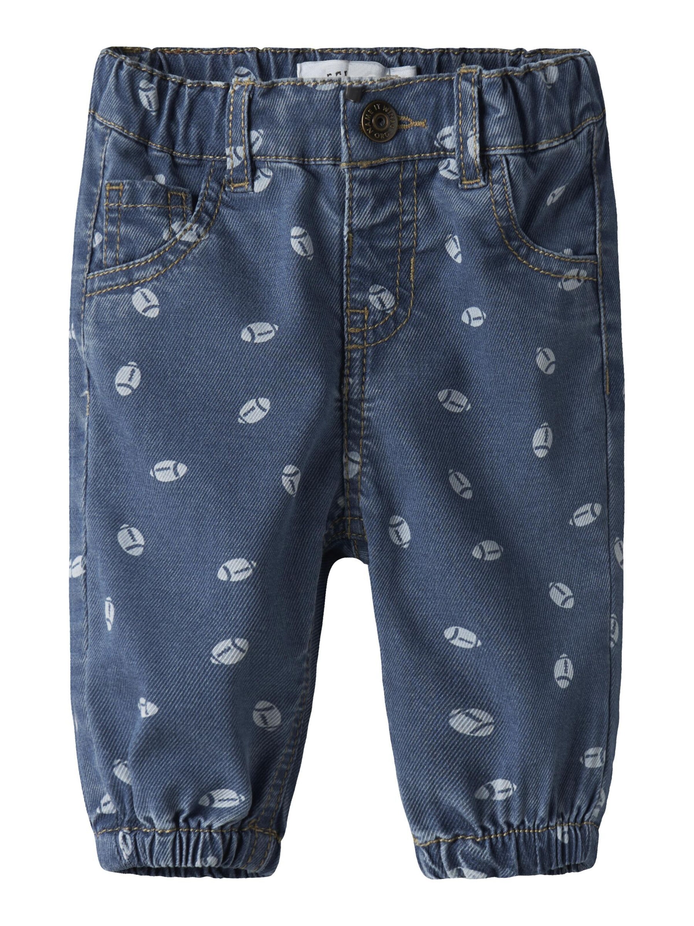 NAME IT Tapered Jeans i blå: forside