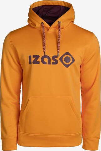Sweat de sport Izas en orange : devant