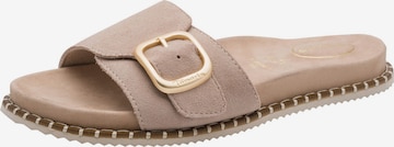 Tamaris Pantolette in Beige: Vorderseite