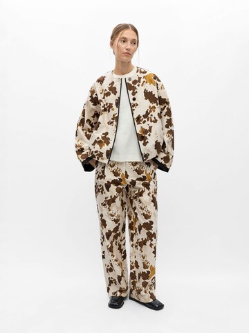 OBJECT - Barrel Pantalón plisado 'OBJMolina' en beige