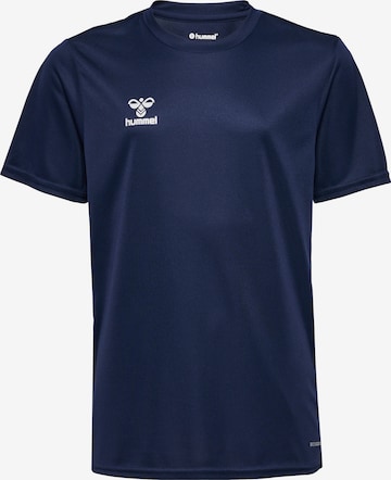 Hummel Performance Shirt 'Essential' in Blue: front