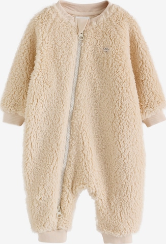 Next - Pijama entero/body en beige: frente
