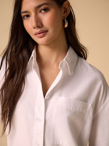 Next Bluse in Weiß