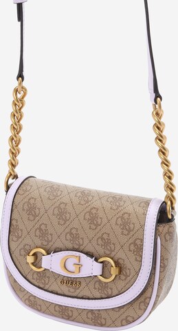 GUESS Crossbody bag 'Izzy' in Brown: front
