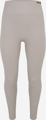 pilka Hummel Siauras Sportinės kelnės 'MT Rest': priekis