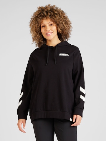 Sweat de sport 'LEGACY' Hummel en noir : devant