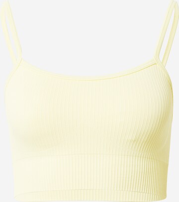 Soutien-gorge de sport 'PAPAYA' aim'n en jaune : devant