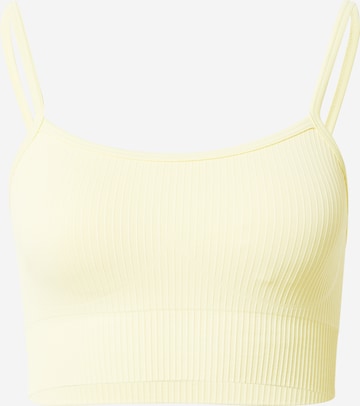 Soutien-gorge de sport 'PAPAYA' aim'n en jaune : devant