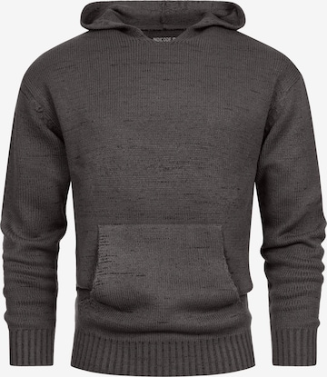 Pull-over 'Ledger' INDICODE JEANS en gris : devant