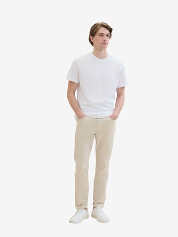 TOM TAILOR Regular Pants in Beige