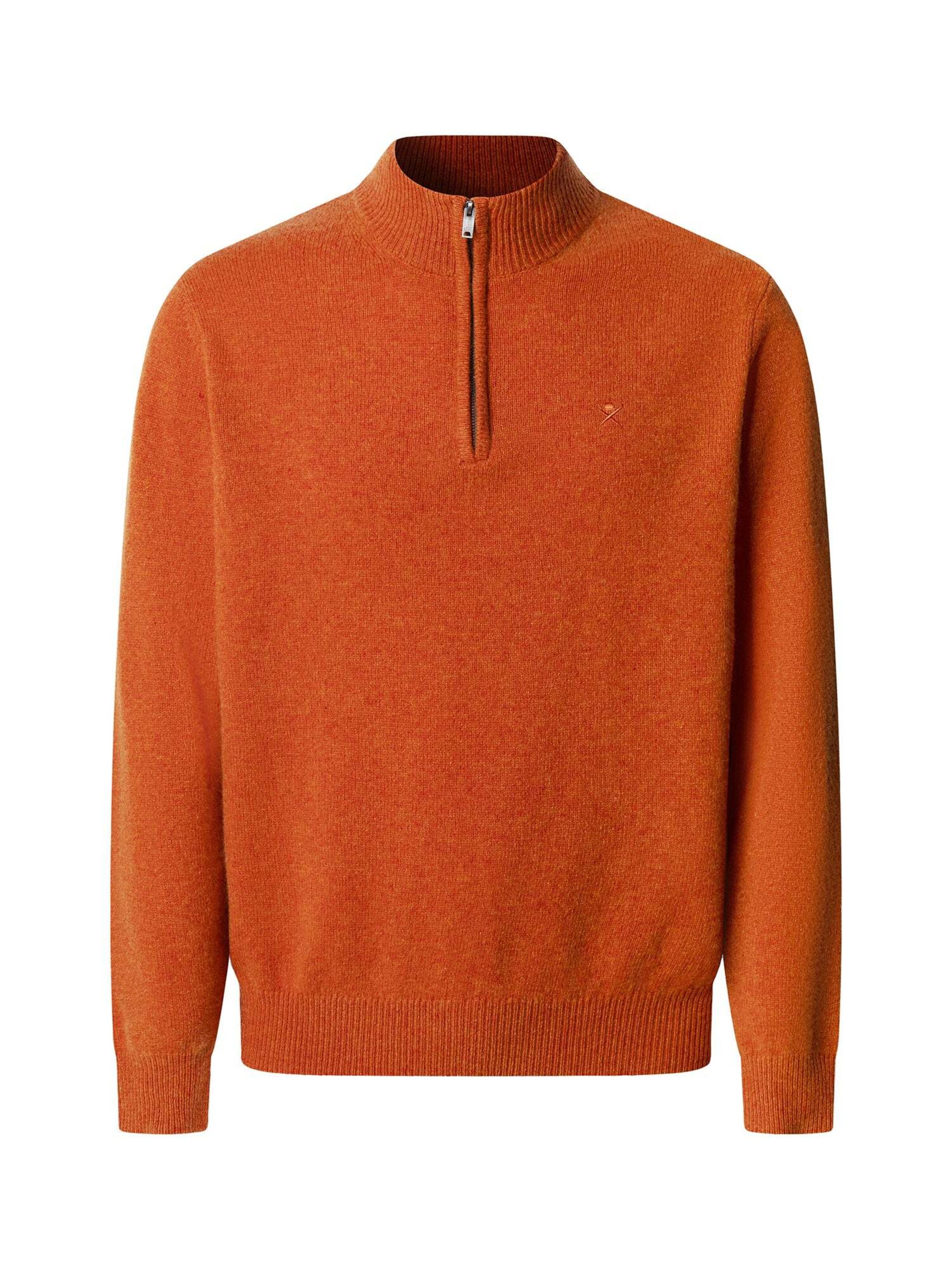 Hackett London Pullover in Orange: Vorderseite