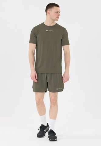 Virtus Regular Sportbroek 'Spier' in Groen