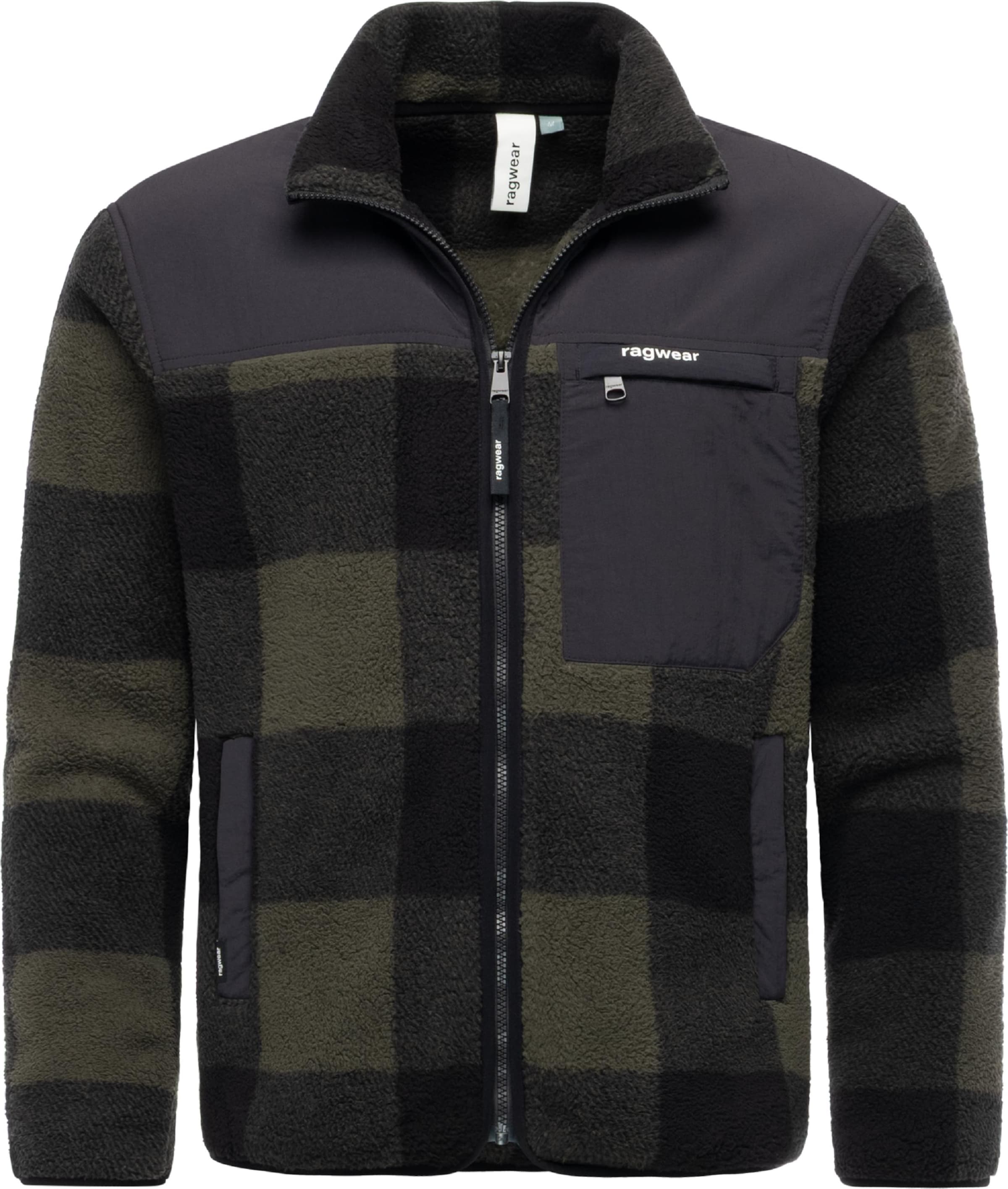 Ragwear Between-season jacket 'Cherior' in Green: front