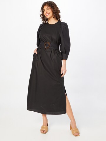 Robe 'DYANNE' IVY OAK en noir : devant