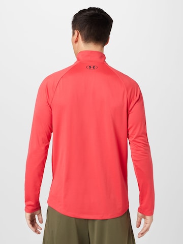 T-Shirt fonctionnel 'Tech 2.0' UNDER ARMOUR en rouge