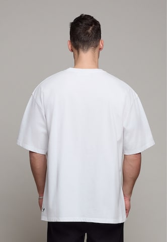 Maglietta di Distorted People in bianco