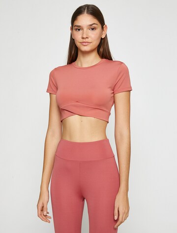 Koton Shirt in Bruin: voorkant