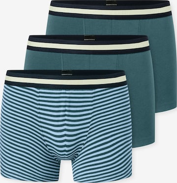 SCHIESSER Boxershorts ' 95/5 ' in Blau: Vorderseite