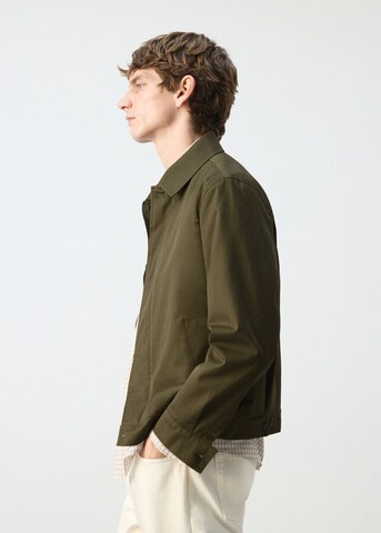 MANGO MAN Between-Season Jacket 'Pascual' in Green