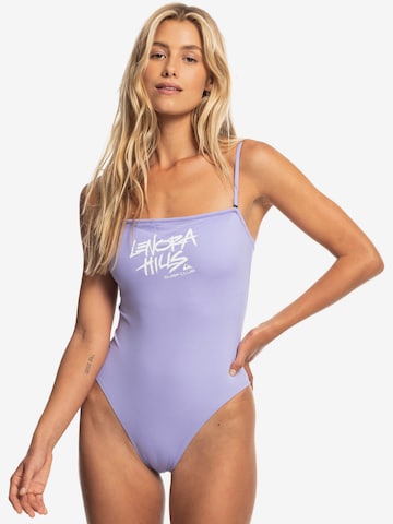QUIKSILVER Swimsuit 'LENORA' in Purple: front