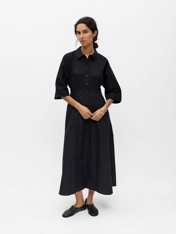Robe-chemise 'OBJElly' OBJECT en noir
