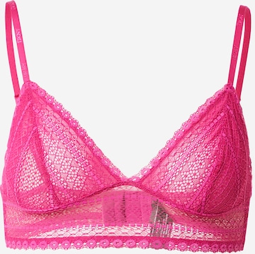 DKNY Intimates Triangle Bra in Pink: front
