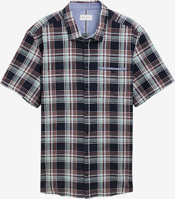 TOM TAILOR Men +Comfort Fit Košulja - plava boja: prednji dio