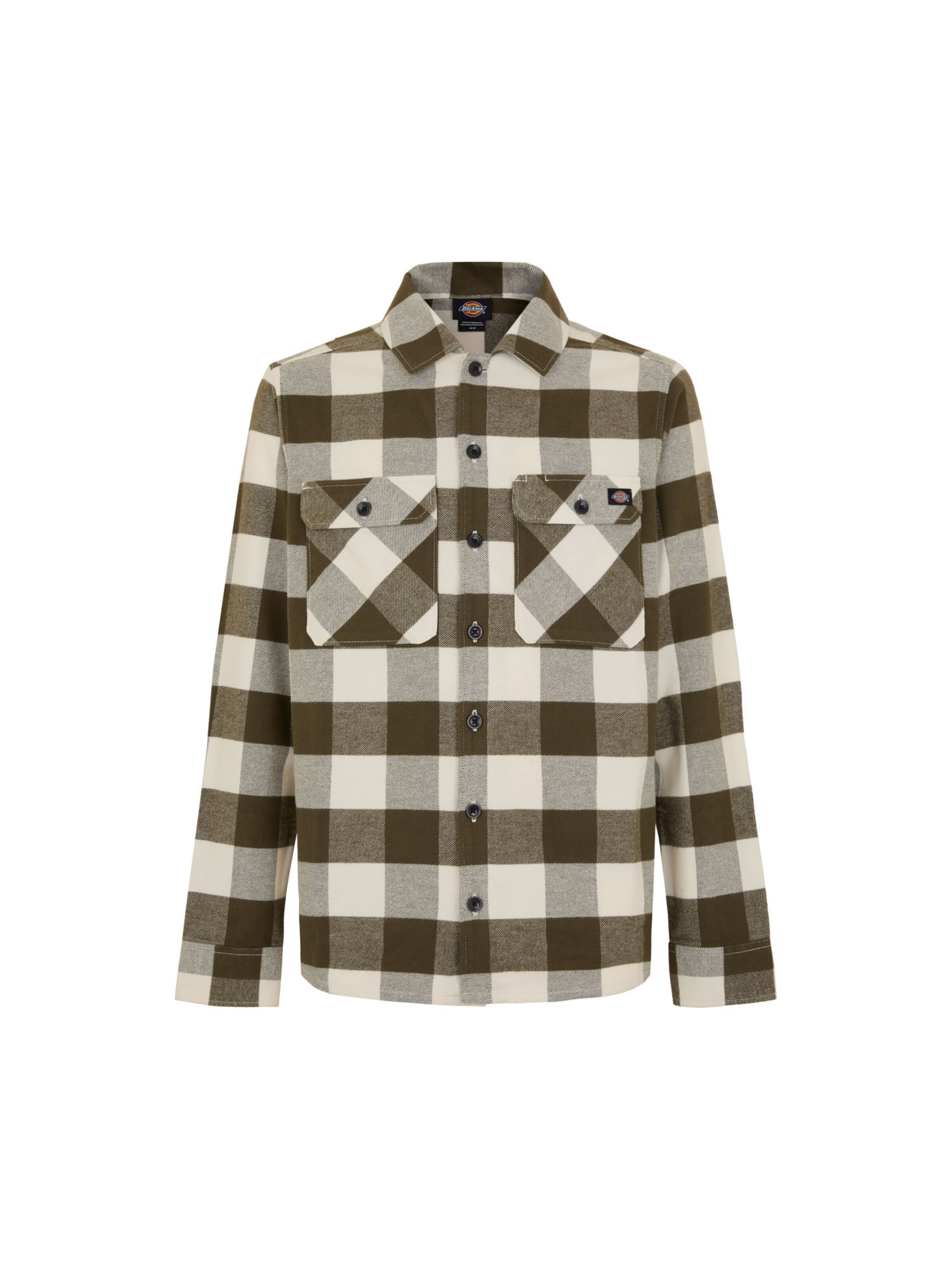 Comfort fit Camicia 'SACRAMENTO' di DICKIES in verde: frontale