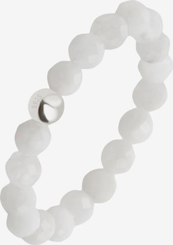 Bague GOOD.designs en blanc : devant