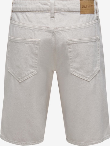 Only & Sons Regular Jeans 'AVI' i beige