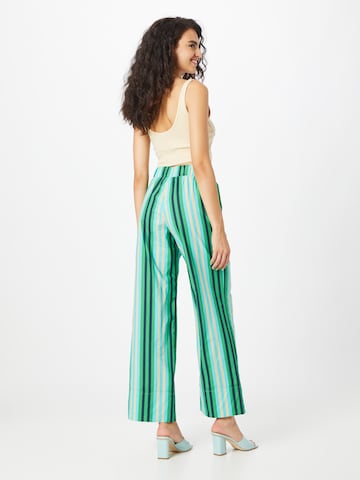 Monki Wide leg Trousers in Green