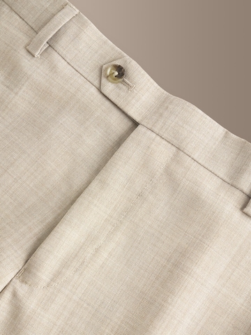 Next Слим Плиссированные брюки 'Nova Fides Signature' в Бежевый