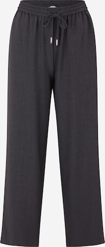 pilka Guido Maria Kretschmer Women Plačios klešnės Kelnės 'Blanca': priekis