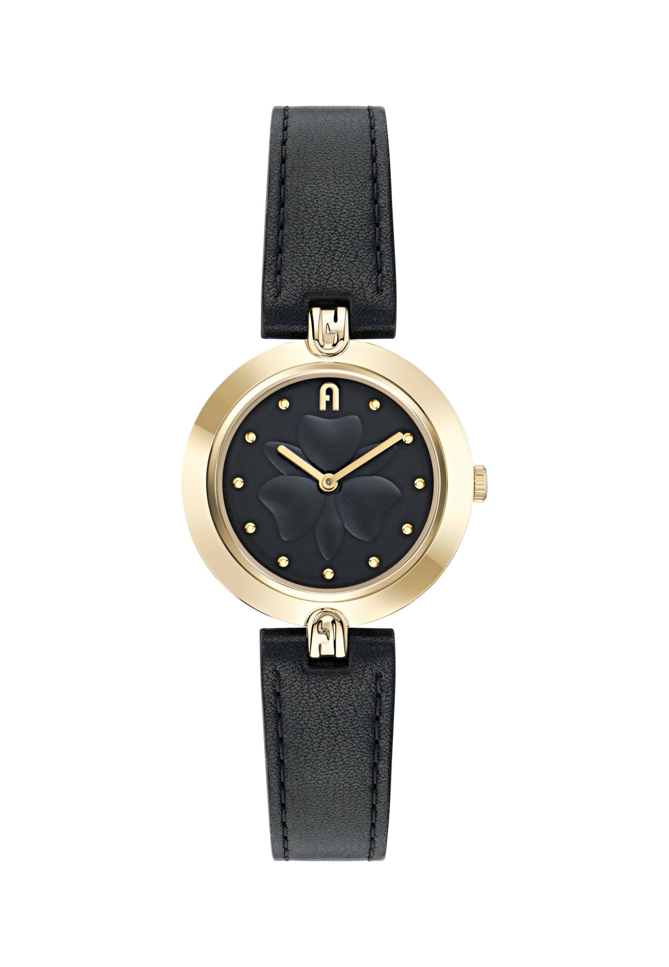 FURLA Uhr in Schwarz: Vorderseite