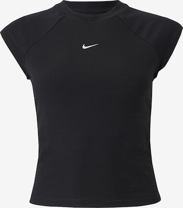 T-shirt 'CHILL' Nike Sportswear en noir : devant