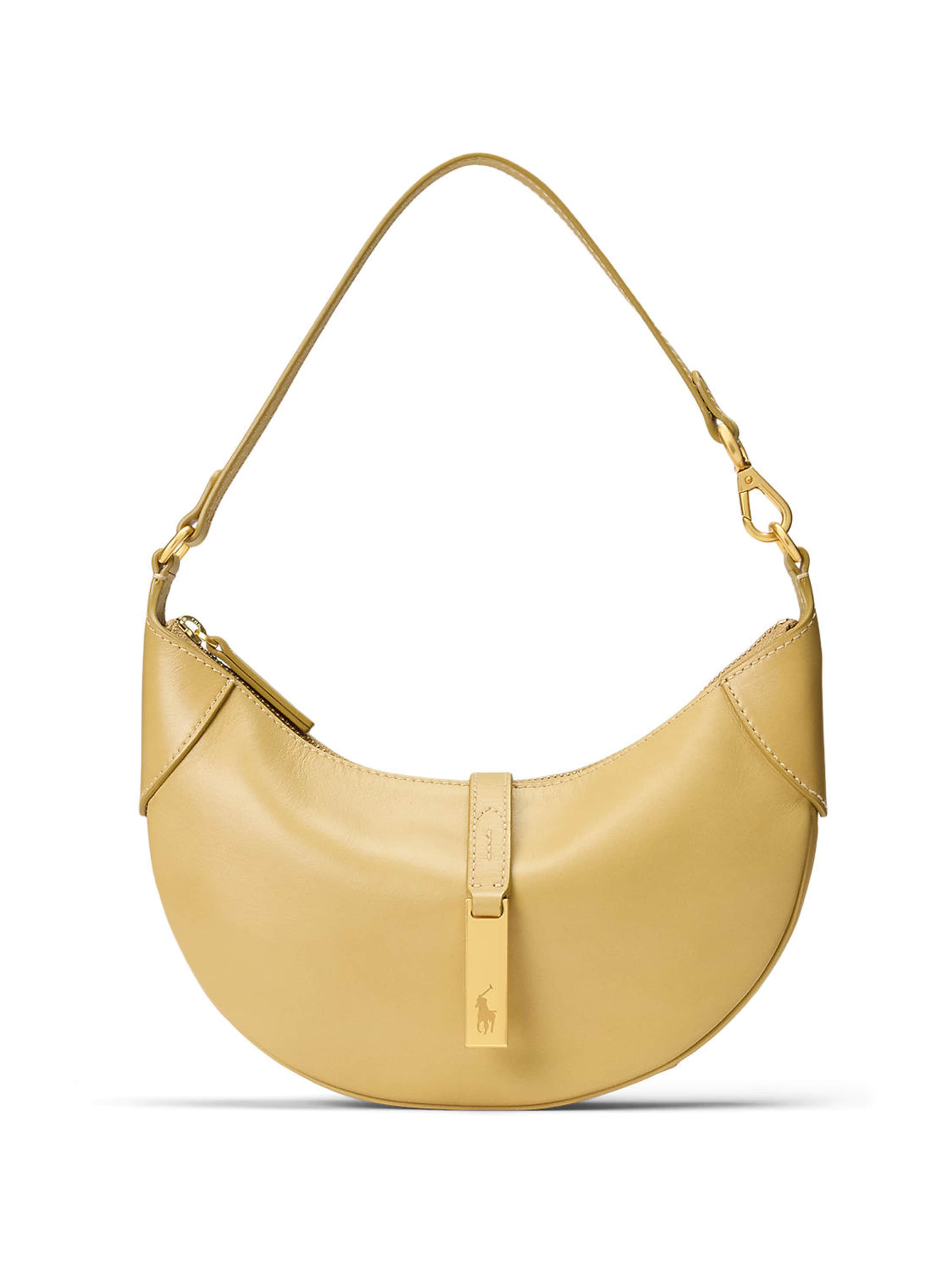 Polo Ralph Lauren Наплечная сумка в Бежевый: спереди