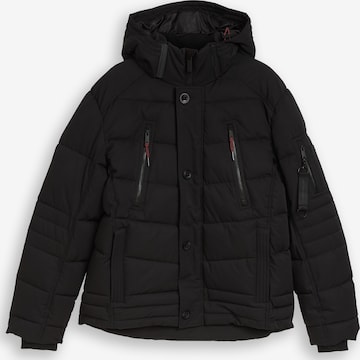 TOM TAILOR Between-season jacket in Black: front