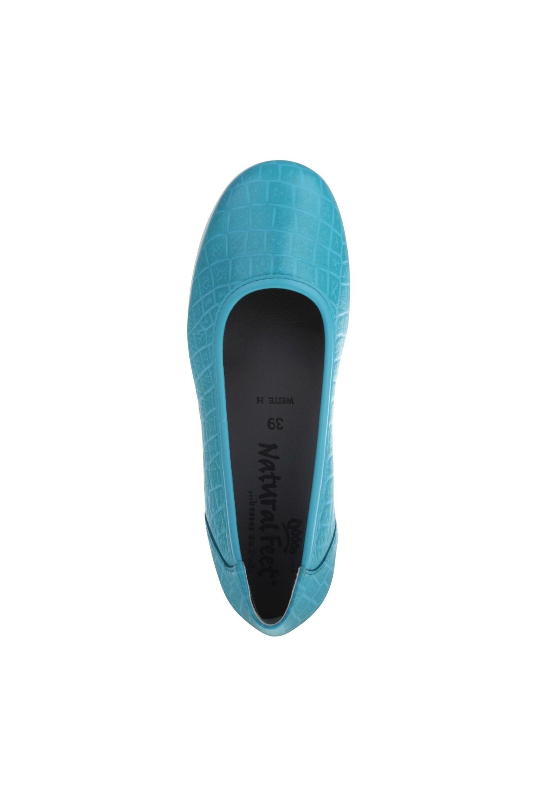 Natural Feet Ballet Flats 'Catharina' in Blue