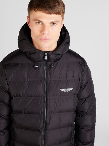 Hackett London Winter Jacket 'AM SUB SONIC' in Black