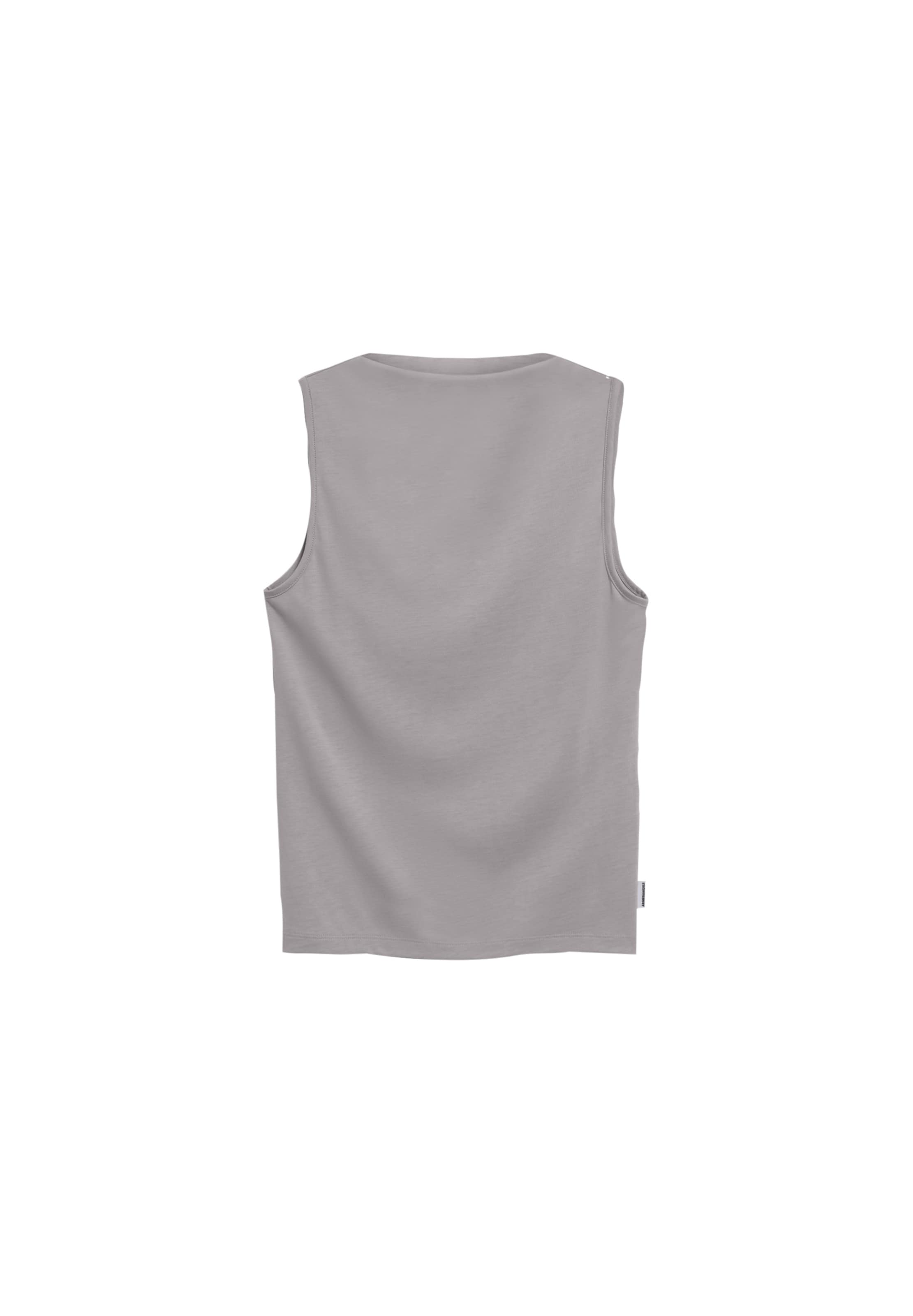 ARMEDANGELS Top LAMINIAA in Grau: Vorderseite