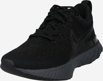 NIKE Running Shoes 'React Infinity' in Black: front