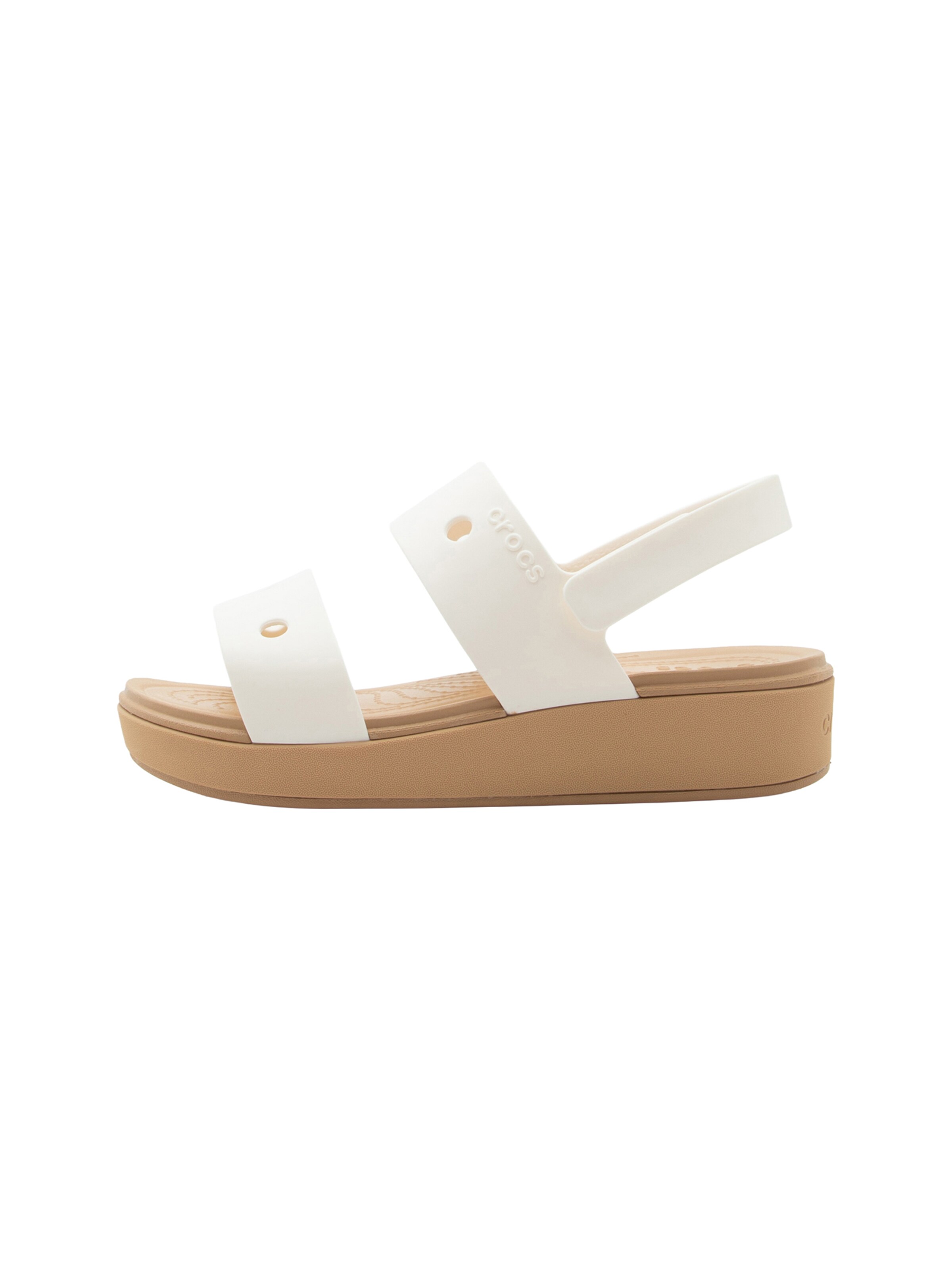 Crocs Σανδάλι 'Brooklyn' σε μπεζ: μπροστά